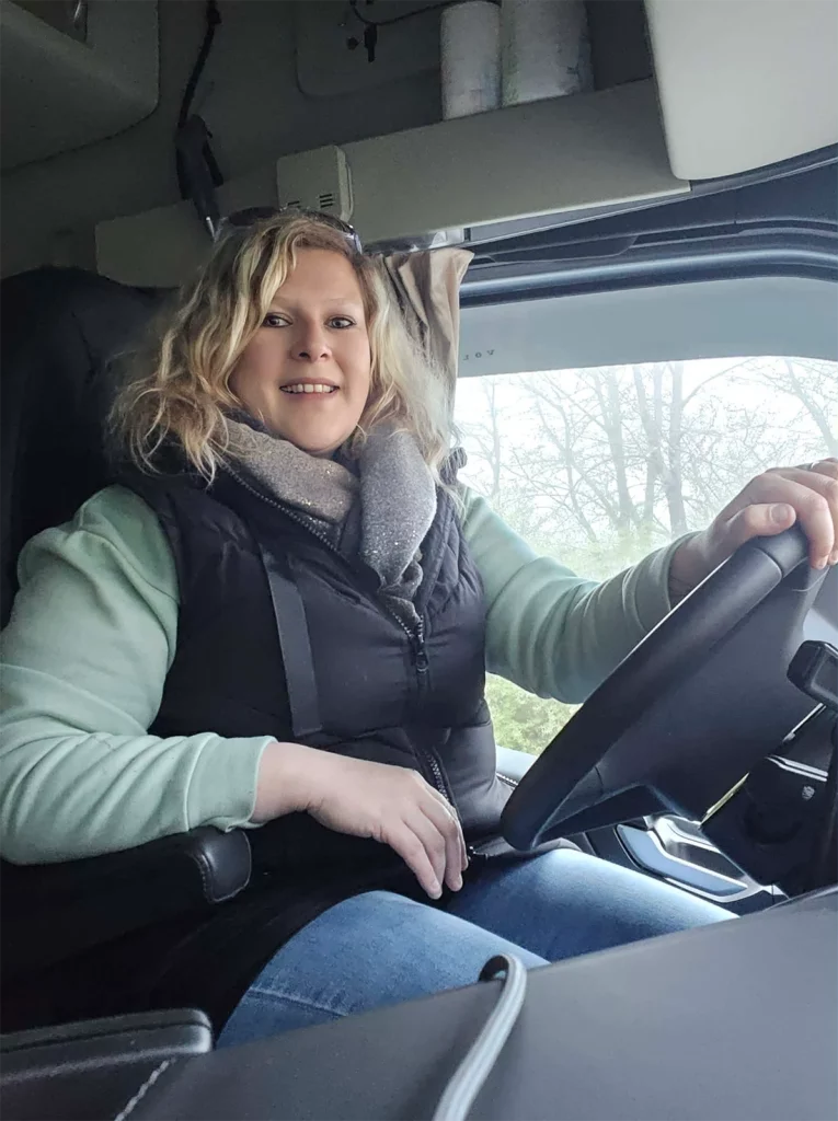 conductrice de camion